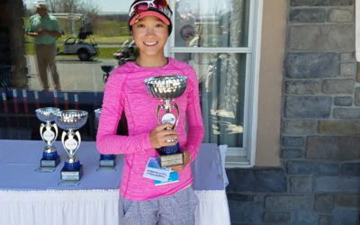 Victoria wins Major Championship at Bulle Rock for Girls 13u Hurricane Junior Golf Tour April 8-9, 2017.