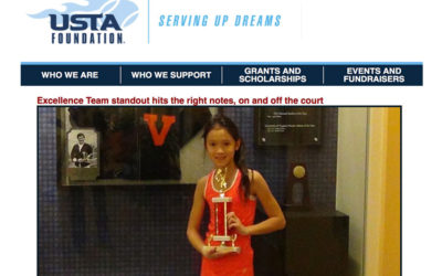 USTA profile article on Victoria